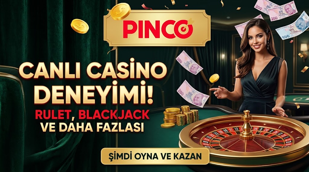 Canlı casino deneyimi, rulet ve masa oyunları görseli